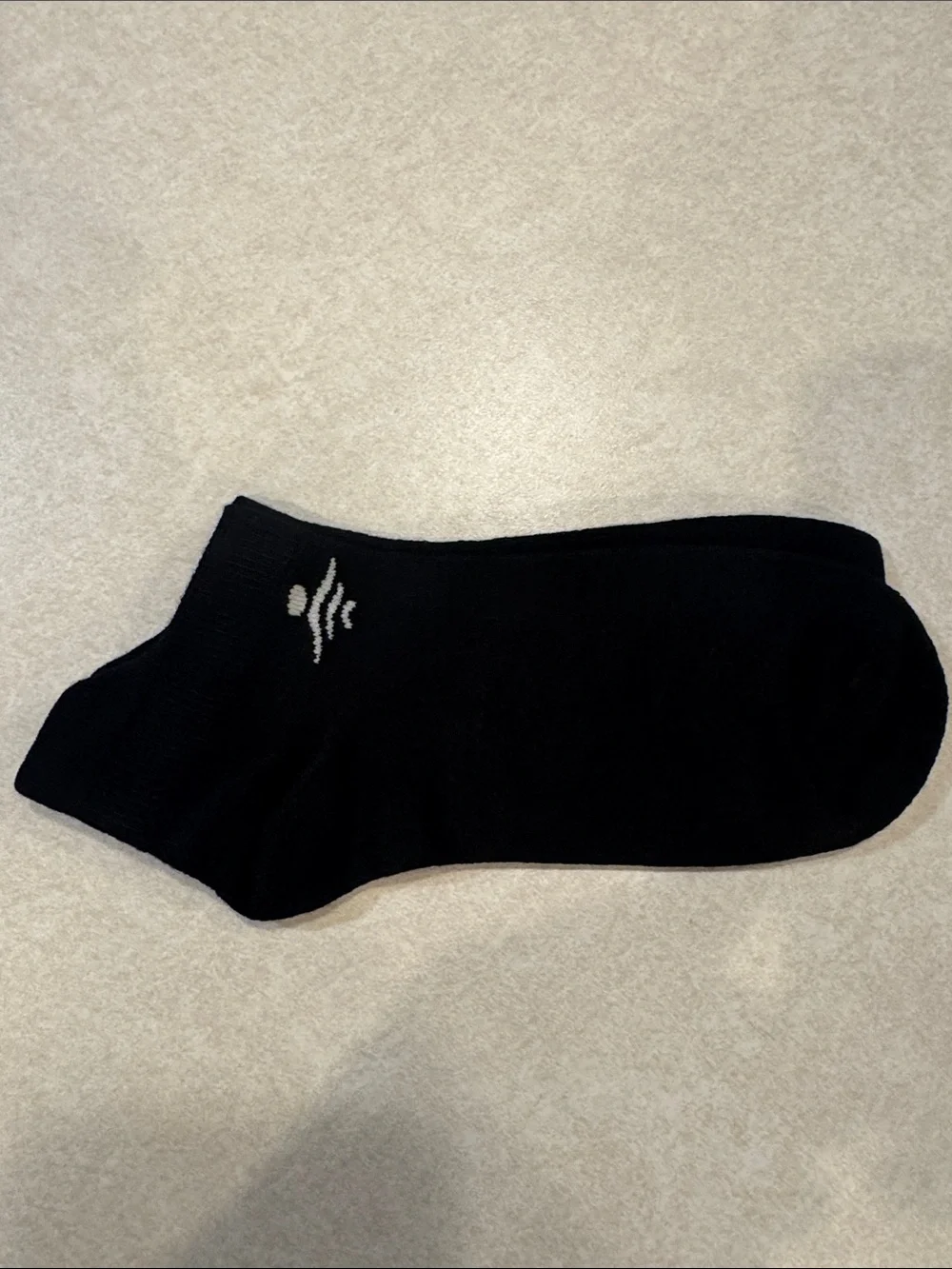 HALARA Black Low-Cut Athletic Ankle Socks - Single Pack